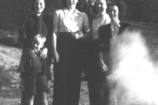 416: l-r adults, Mary Dunphy, Madonna Rose, Vince McCarthy, Cede McCarthy, Anne Ryan; children  unidentified. [courtesy of Mollie McCarthy]  - Mary daughter of Thomas Dunphy &amp;amp; Anastasia Carroll; Madonna daughter of William Rose  &amp;amp; Emma Withers; Vince and Cede children of James McCarthy &amp;amp; Julia Reddy; Anne daughter  of Denis Ryan &amp;amp; Mary Dunphy